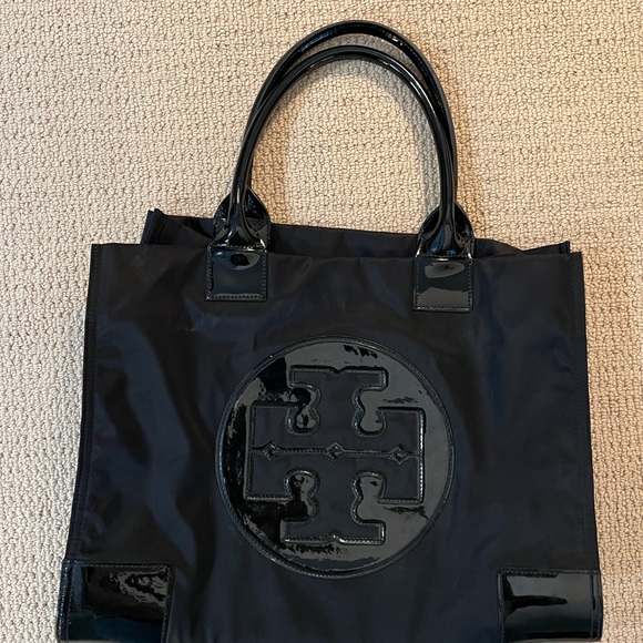 Tory Burch Ella Patent Nylon Tote - Picture 3 of 4